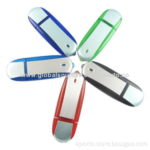 USB Flash Drives, Customized Packaging Types/Logos Accepted, 256MB to 32GB
